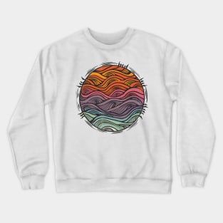 Rumbling Earthquake, Rolling with Difficulty Crewneck Sweatshirt